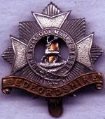 Bedfordshire Regiment cap badge